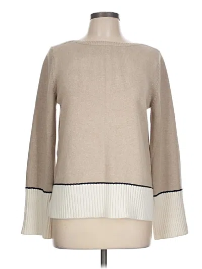 Pre-owned Ann Taylor Turtleneck Sweater In Tan