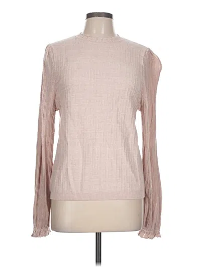Pre-owned Ann Taylor Turtleneck Sweater In Tan