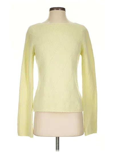 Pre-owned Ann Taylor Turtleneck Sweater In Yellow