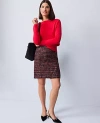 Ann Taylor Tweed A-line Skirt In Multi