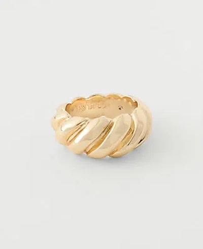 Ann Taylor Twisted Ring In Gold