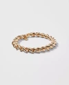 Ann Taylor Twisted Rope Metal Bracelet In Gold