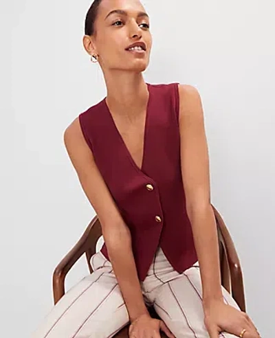 Ann Taylor V-neck Sweater Vest