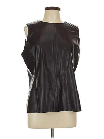 Pre-owned Ann Taylor Vest In Black