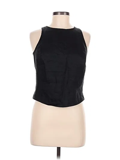 Pre-owned Ann Taylor Vest In Black
