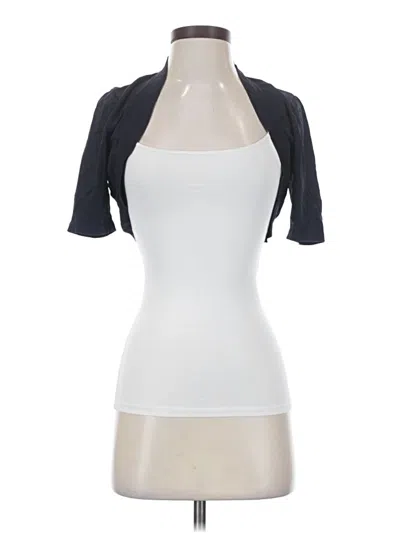 Pre-owned Ann Taylor Vest In White