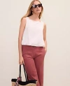 Ann Taylor Weekend Bubble Hem Tank Top In Multi