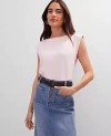 Ann Taylor Weekend Collection Boat Neck Top