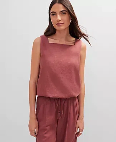 Ann Taylor Weekend Collection Bubble Hem Top