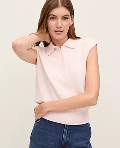 Ann Taylor Weekend Collection Collared Sweater Vest