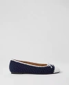 Ann Taylor Weekend Collection Crochet Ballet Flats