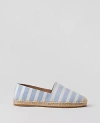 Ann Taylor Weekend Collection Espadrille Slide Sandals In Zephyr Blue