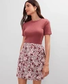 Ann Taylor Weekend Collection Floral Wrap Skirt