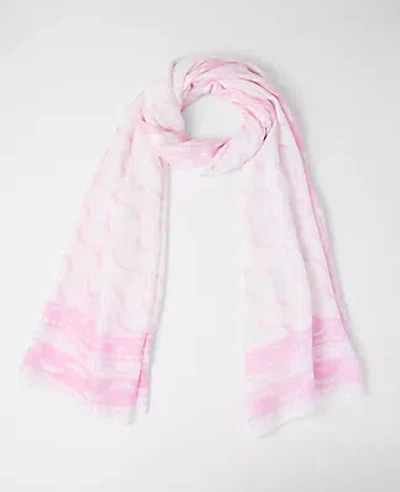 Ann Taylor Weekend Collection Geo Scarf