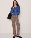 Ann Taylor Weekend Collection High Rise Corduroy Pant In Brown