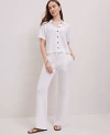 Ann Taylor Petite Weekend Collection Mesh Sweater Pant