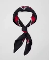 Ann Taylor Weekend Collection Plaid Little Silk Scarf