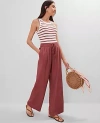 Ann Taylor Petite Weekend Collection Pull-on Wide-leg Pant