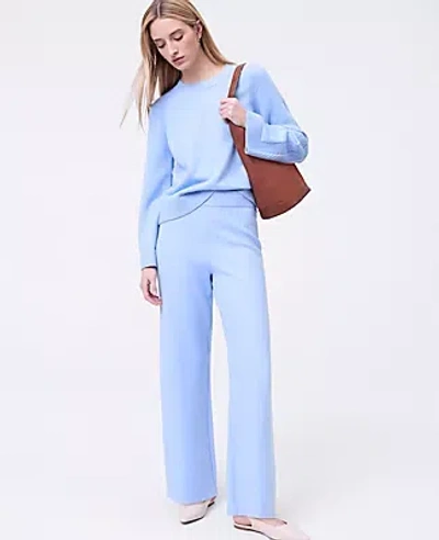 Ann Taylor Weekend Collection Pull-on Wide-leg Sweater Pant