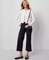 Ann Taylor Weekend Collection Sateen Patch Pocket Pant