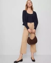 Ann Taylor Weekend Collection Sateen Patch Pocket Pant