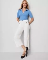 Ann Taylor Weekend Collection Sateen Patch Pocket Pant