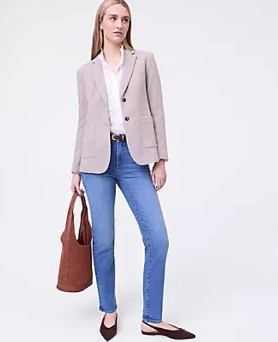 Ann Taylor Weekend Collection Slim Jean In Blue