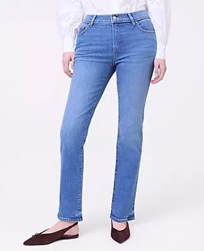 Ann Taylor Weekend Collection Slim Jean — Curvy Fit In Blue