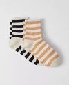 Ann Taylor Weekend Collection Striped Ankle Sock Set