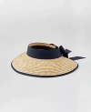 Ann Taylor Weekend Collection Tie Visor In Natural
