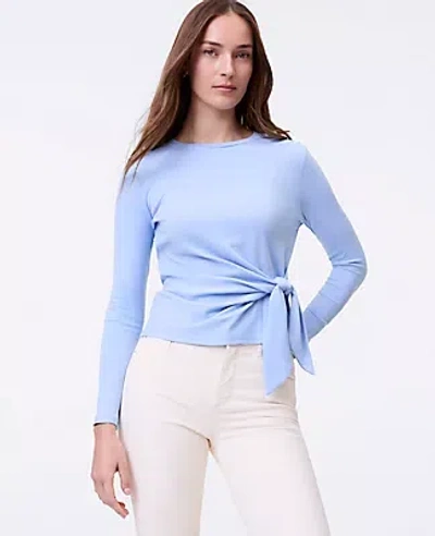 Ann Taylor Weekend Collection Tie Waist Top