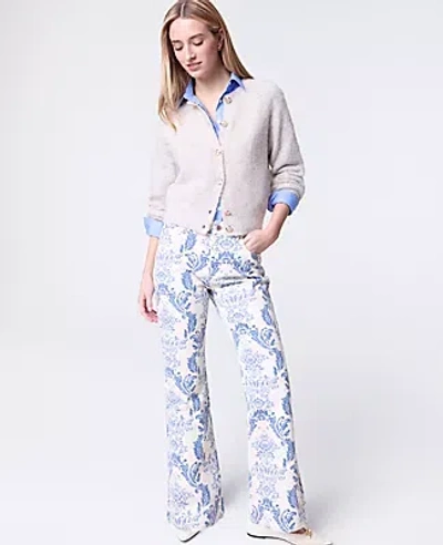 Ann Taylor Weekend Collection Toile Boot Jean In Multi