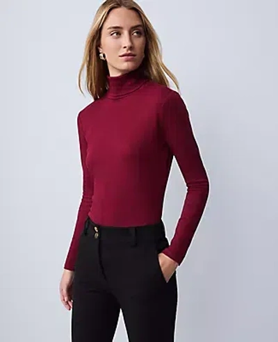 Ann Taylor Weekend Collection Turtleneck Top