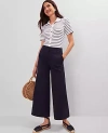 Ann Taylor Weekend Collection Wide-leg Ankle Pant