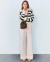 Ann Taylor Weekend Collection Wide-leg Pant In Ivory Whisper