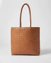 Ann Taylor Weekend Collection Woven Tote Bag