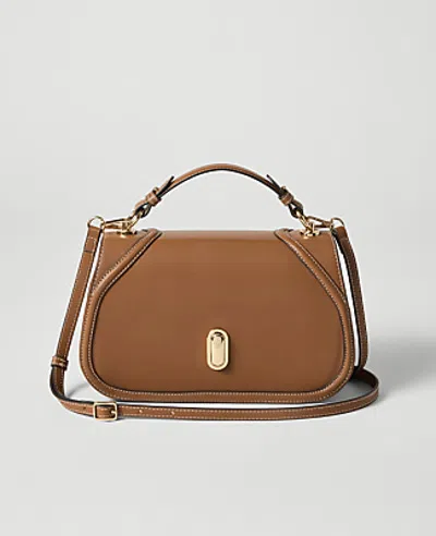 Ann Taylor Weekend Crossbody Bag In Brown