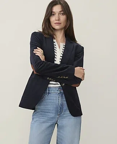 Ann Taylor Weekend Hutton Blazer In Night Sky