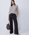 Ann Taylor Wide-leg Jogger Pant In Black