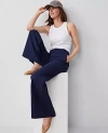 Ann Taylor Wide-leg Pant In Pure Sapphire