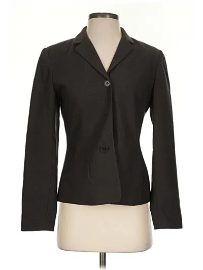Pre-owned Ann Taylor Wool Blazer Jacket In Brown