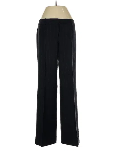 Pre-owned Ann Taylor Wool Pants In Black