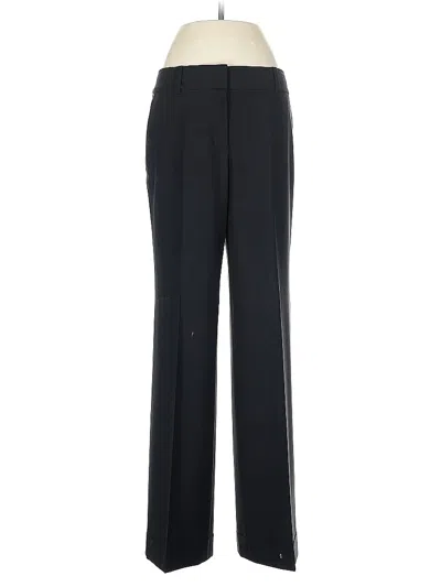 Pre-owned Ann Taylor Wool Pants In Black