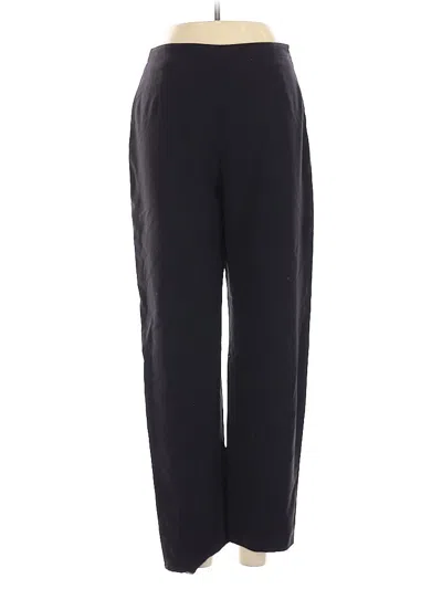 Pre-owned Ann Taylor Wool Pants In Black