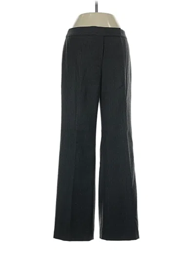 Pre-owned Ann Taylor Wool Pants In Black