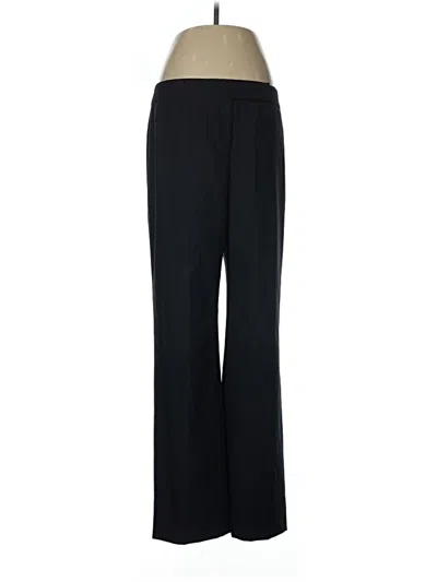 Pre-owned Ann Taylor Wool Pants In Black
