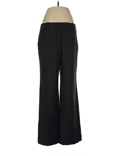 Pre-owned Ann Taylor Wool Pants In Black