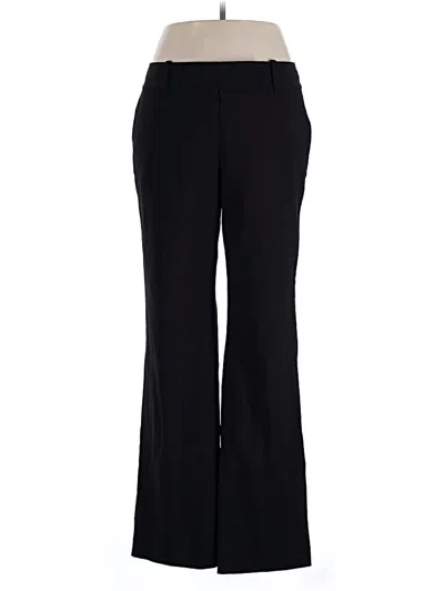 Pre-owned Ann Taylor Wool Pants In Black