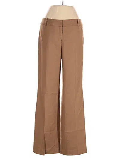 Pre-owned Ann Taylor Wool Pants In Brown