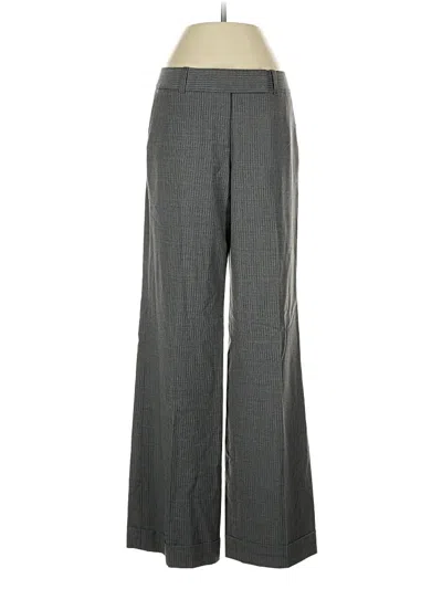 Pre-owned Ann Taylor Wool Pants In Gray